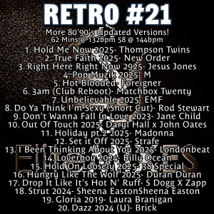 Retro 21 2025 80's 90's+